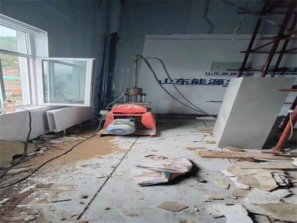 鼎湖地基基础下沉墙体裂缝加固注浆顶升施工